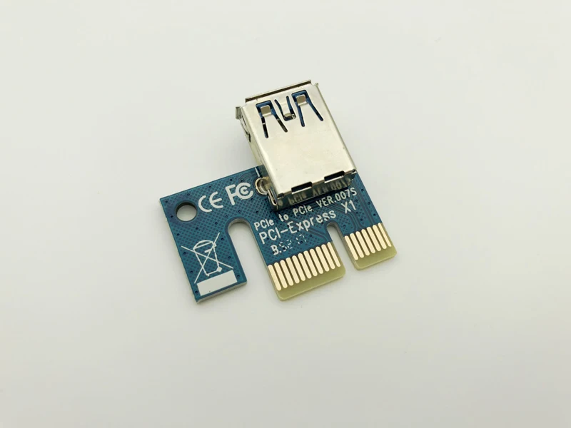 Оптовая продажа USB 3 0 PCI E Riser Express 1X 4x 8x 16x расширитель переходника карта SATA 15pin папа