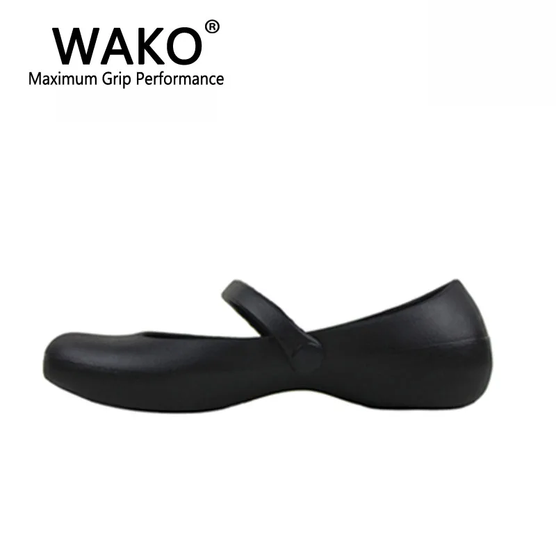 Женские босоножки для шеф повара WAKO с ремешком маслонепроницаемая обувь