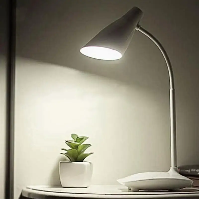 Dimmable Led Table Lamp Battery Operated Rechargeable Touch
