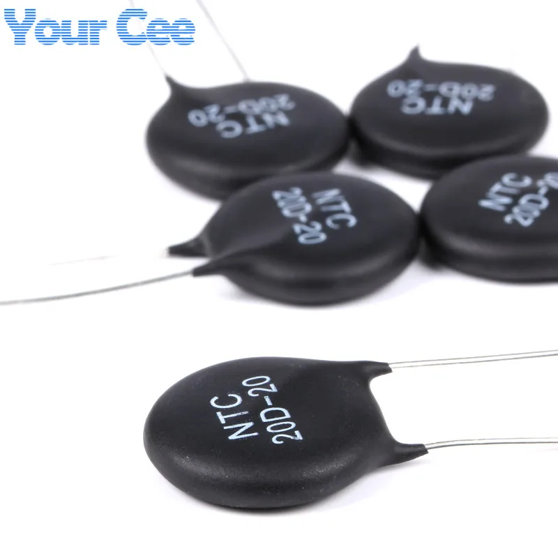 Терморезистор NTC 20 шт. резистор 20D 20D20|thermistor materials|thermistor ntcresistor kit |
