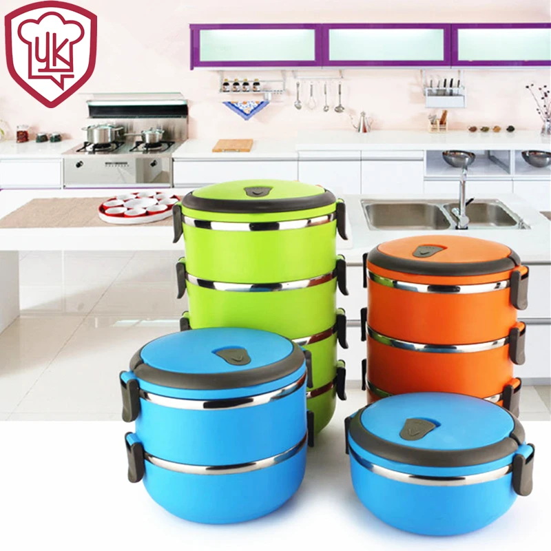 

Layers 18/10 Leakproof Stainless Steel Lunchbox School Bento Lunch Boxes Set For Kids