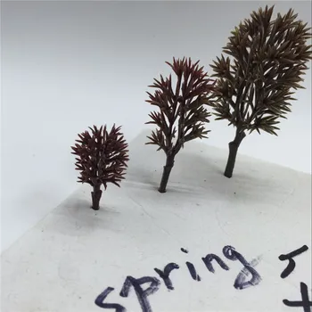 

Artificial Flowers New Scale Model Tree Diy Toy Sand Table For Railroad House Park Street Landscape Scenery Artificial Plastic