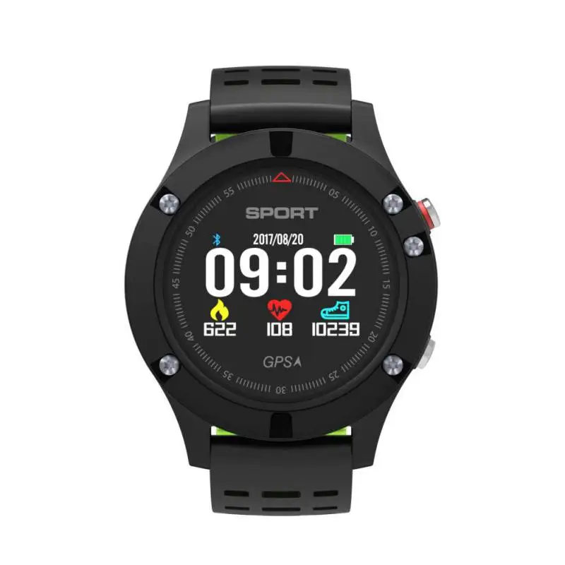 

F5 Color Screen Smart Bracelet Heart Rate Sleep Monitor GPS Outdoor Bluetooth Wristband Wmart Watch for Android/ IOS
