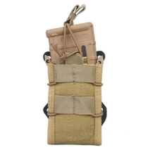 Продукт Двойной модульный журнал "ружья"/АММО мешочек инструментальный облегченная модульная система переноски снаряжения снаряжение для страйкбольная перестрелка Охота черный цвет