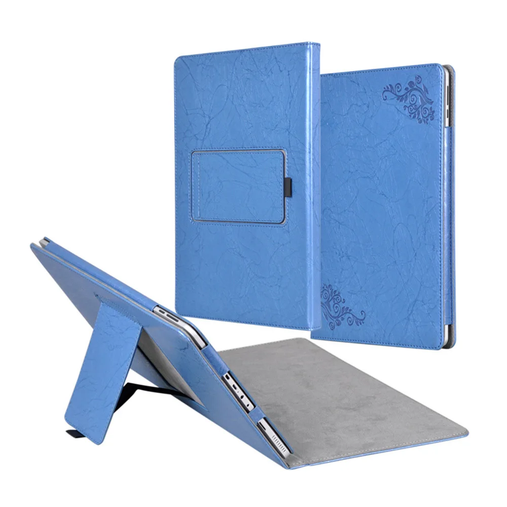 Fashion Print PU leather Protective Folding Folio Case For Jumper EZpad