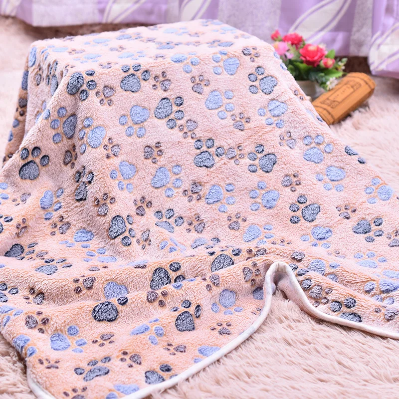 

Warm Coral Fleece In Autumn and Winter Articles Blanket Dog Kennel Pad Wholesale Dog Blanket