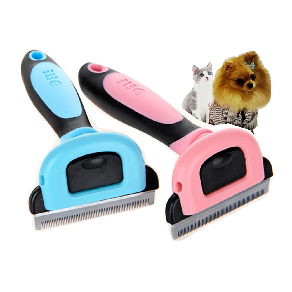 

Pet Brush Dog Combs for Shedding Glove Matted Hair Cleaning Grooming Cat for Cats Long Haired Kitten Puppy Dematting