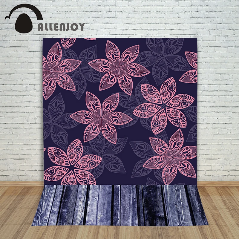 

photographic studio background Purple red flower wood new born professional backdrop photography background pictures