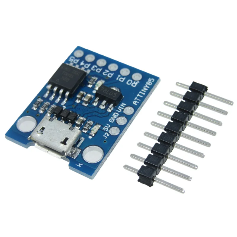 

Development module ATTINY85 micro-mini usb single chip microcomputer development board blue tape arrangement pin