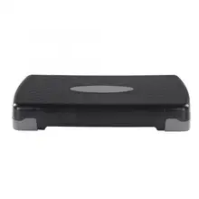 US AU фитнес аэробный Шаг Регулируемый стек фитнес-шаговый Противоскользящий Йога аэробный шаговый пластиковый портативный фитнес-оборудование