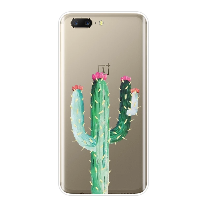 Мягкий чехол для телефона из ТПУ OnePlus 6 6T 5 5T 3 3T Силиконовая задняя крышка с