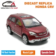 1 24 Scale 20Cm Length Diecast HONDA CRV Model Car Toys For Boys Kids With Gift