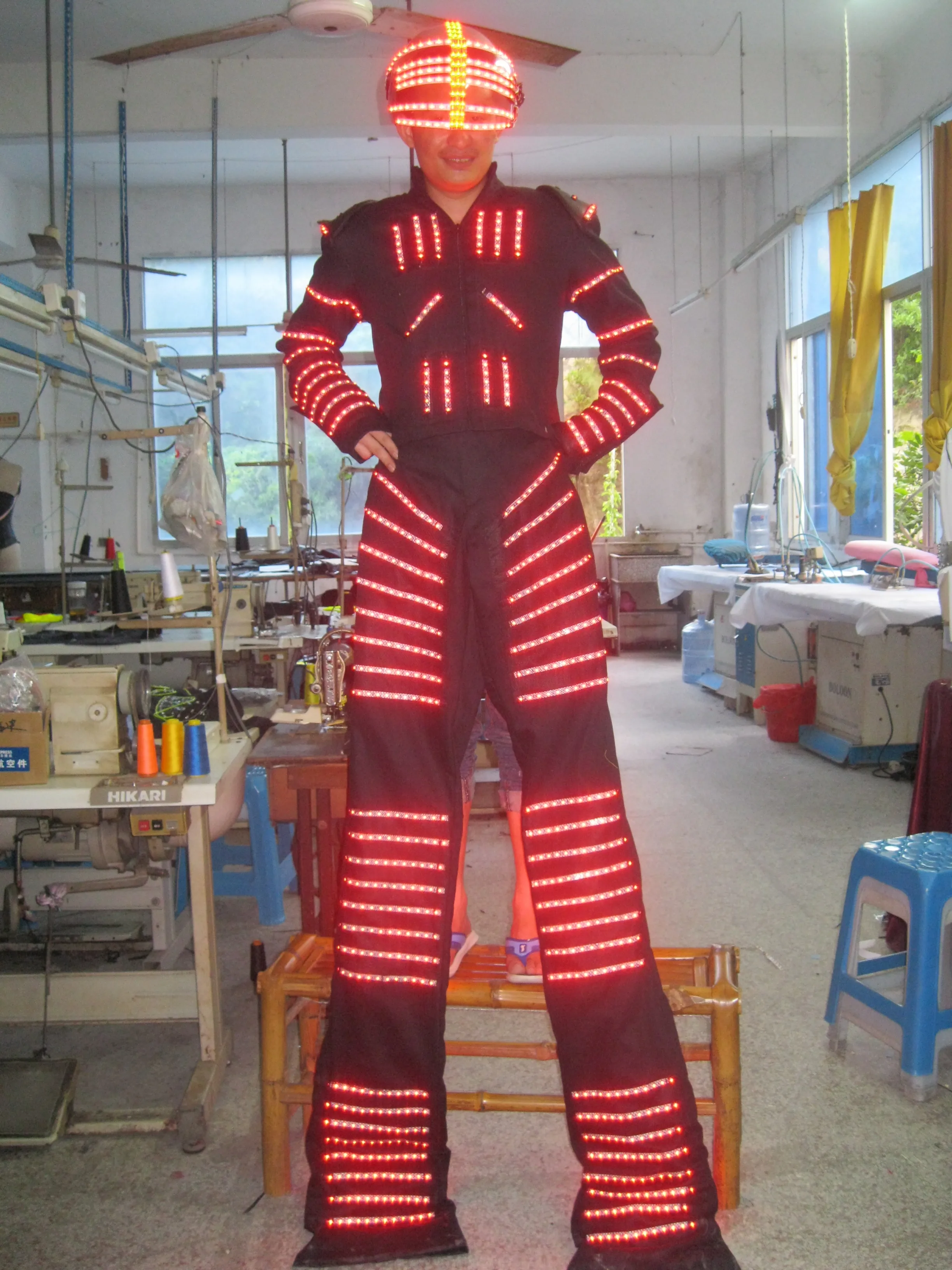 LED Robot / LED Costume / David Guetta robot suit robot suit Robot clothes