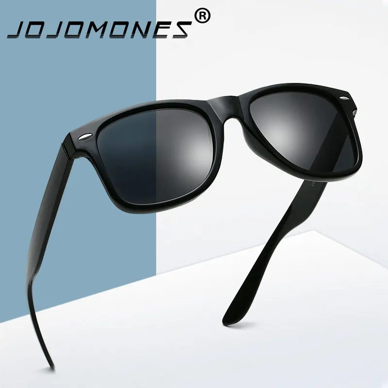 

JOJOMOENS brand design classic polarized sunglasses men and women driving box sunglasses men glasses UV400 polarizer
