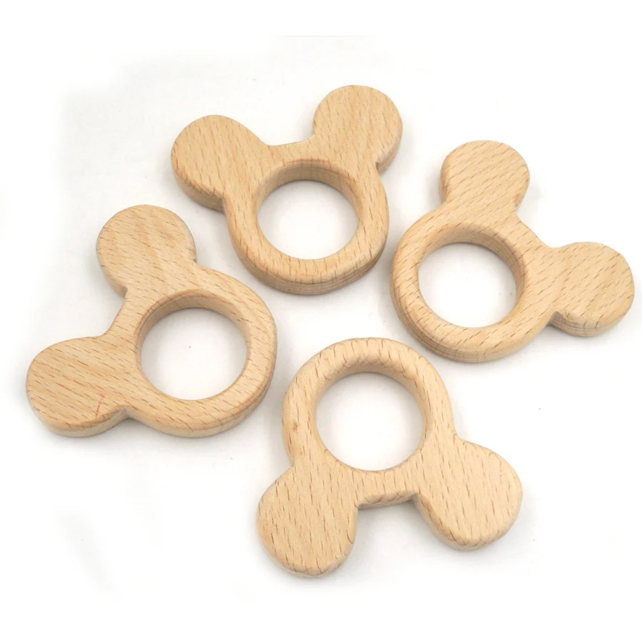 10 шт. детский деревянный Прорезыватель для зубов|baby teether|baby teether teethingteether baby |