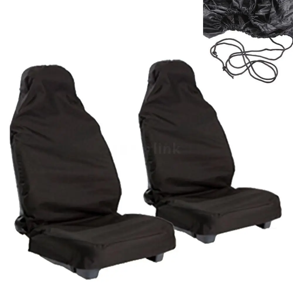 2pcs Universal Car Van Front Heavy Duty Dustproof Polyester Protectors