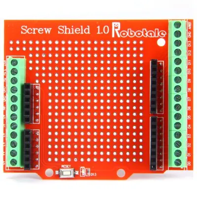 

Free shipping! Proto Screw Shield Assembled prototype terminal expansion board for Arduino.