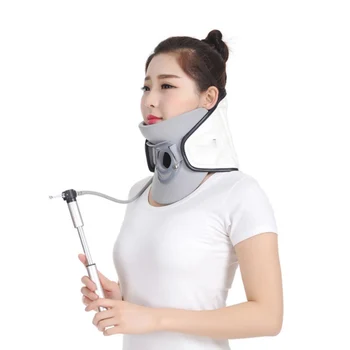

household equipment health care massage device nursing care neck cervical traction device inflatable collar