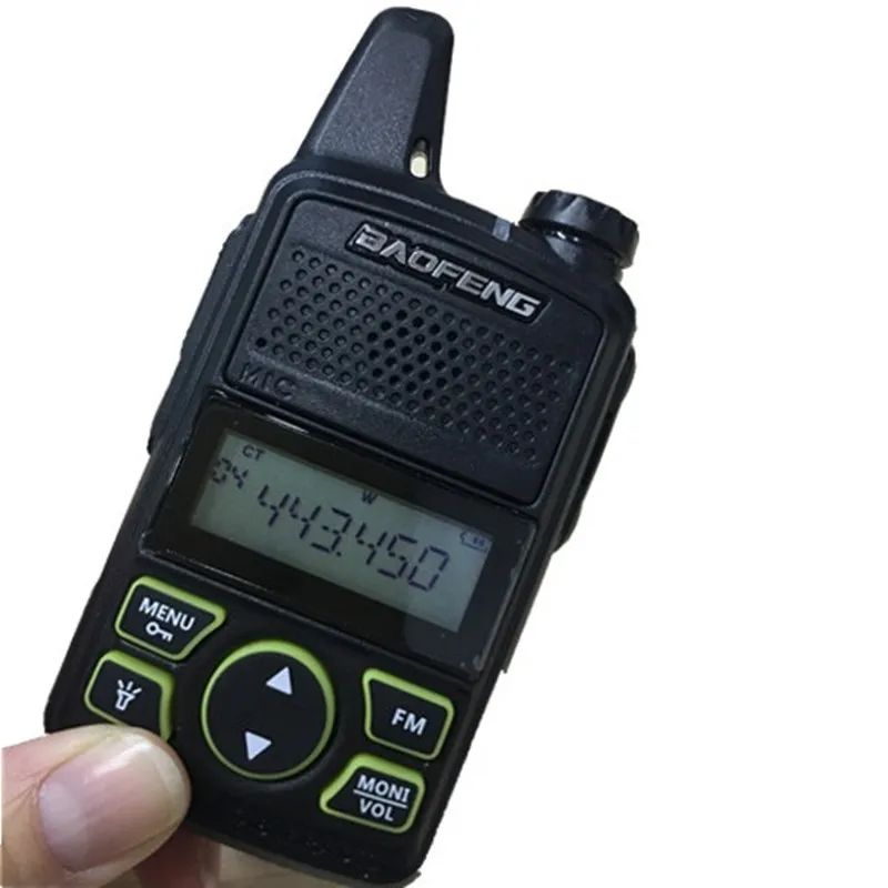 1/2/3/4 шт. BAOFENG BF-T1 портативный дети радио мини Talkie “иди и болтай Walkie UHF радио Talkie Walkie Enfant Baofeng T1 tranceiver radioamateur