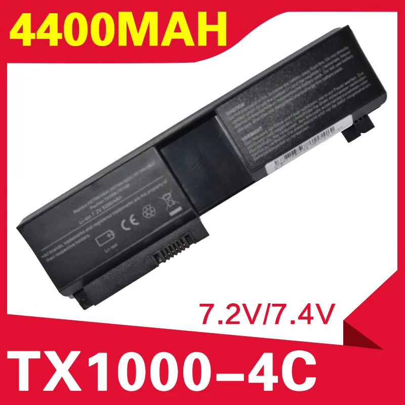 

ApexWay 4400mAh Laptop battery for Hp Pavilion tx1000 tx1100 tx1200 tx1300 tx2000 tx2100 tx2500 tx2600