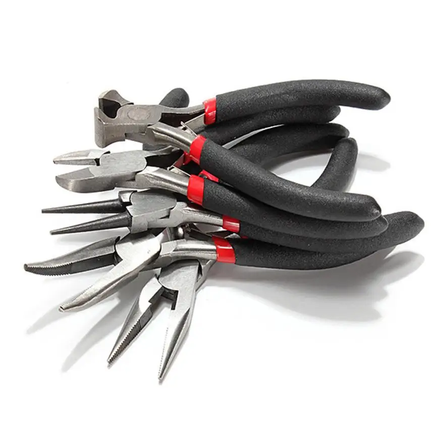 

4.5 Inch Pliers Five-piece Repair Tool Stainless Steel Pliers Hardware Tools