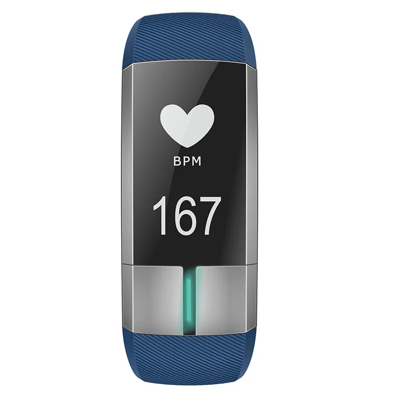 

Sleep Monitor for Ios Android Sport USB Charging Blood Pressure Fitness Tracker Call Reminder Alarm Clock Smart Wristband