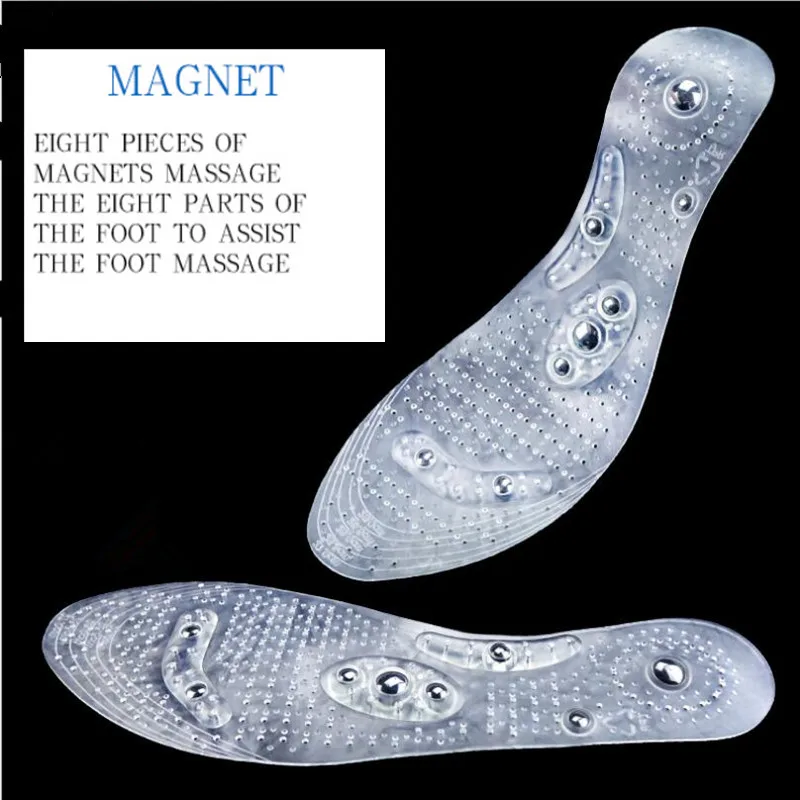 Foot massager Magnetic Therapy Thener foot Massage Pads Clean Health Slimming Pain Acupuncture Insoles Shoe mat Foot Care Pad