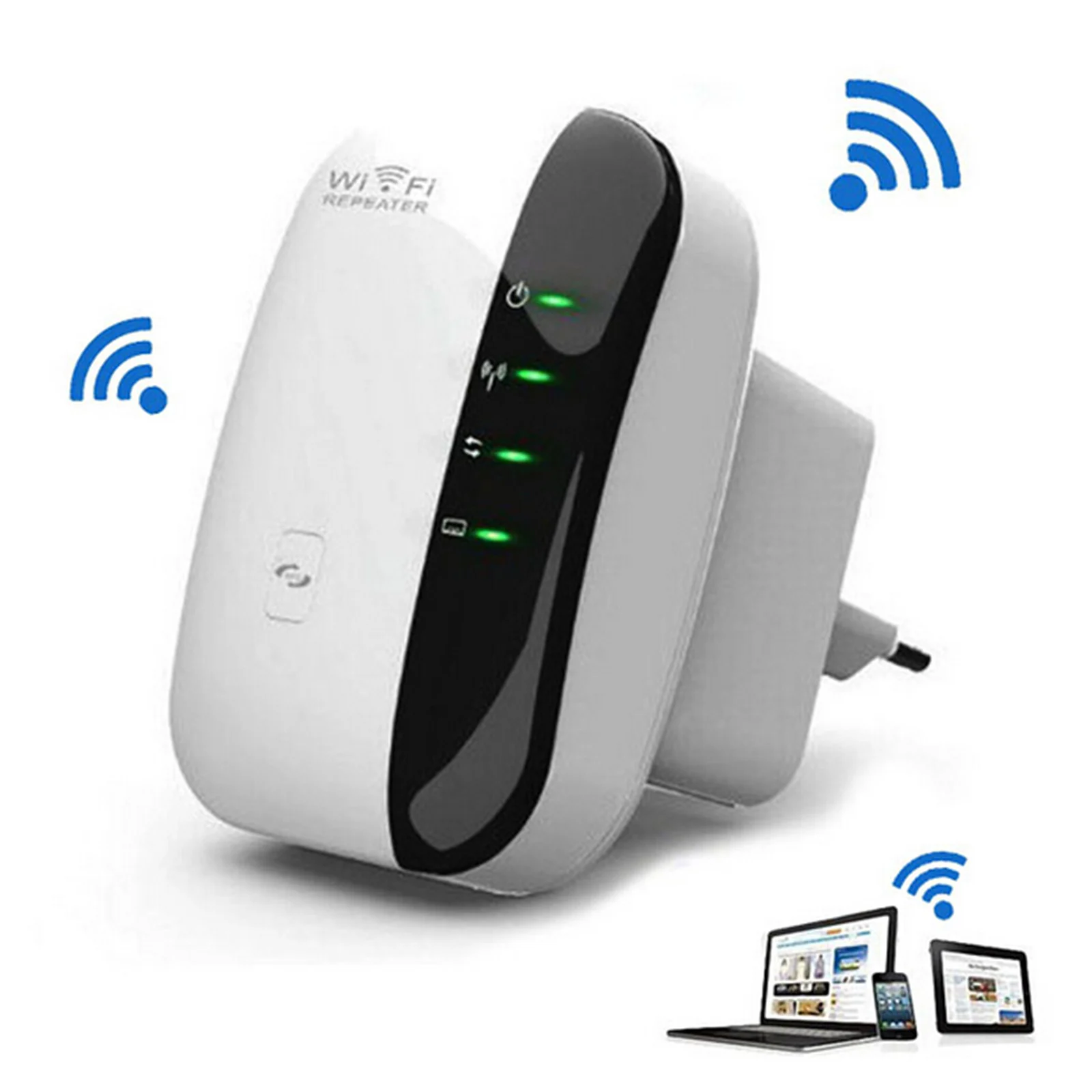 

2018 New Arrival 1PCS Wireless Wifi Repeater WiFi Routers 300Mbps Range Expander Signal Booster Extender WIFI Ap Wps Encryption