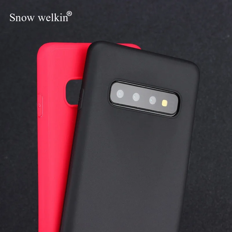 Матовый чехол карамельного цвета из ТПУ для Samsung Galaxy S10 S10E S8 S9 Plus Note 9 8 5 A7 2018 M10 M20 A10 S7