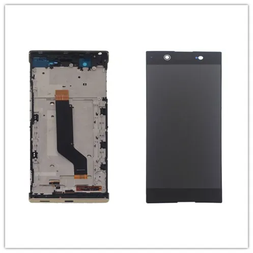 Skup 6.0 dla SONY Xperia XA1 Ultra G3221 G3212 G3223 G3226 LCD wyświetlacz ekran Digitizer dla Sony C7 montaż dotykowy ramka ekranu C7