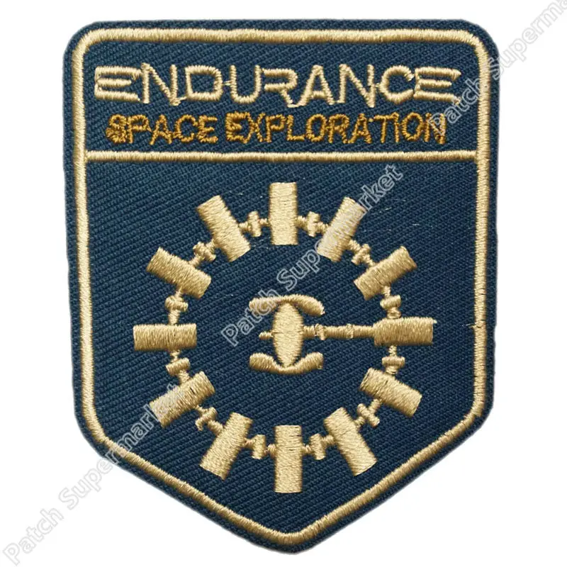 

Interstellar Endurance Space Exploration mission christopher nolan Movie TV Costume Embroidered Emblem applique iron on patch