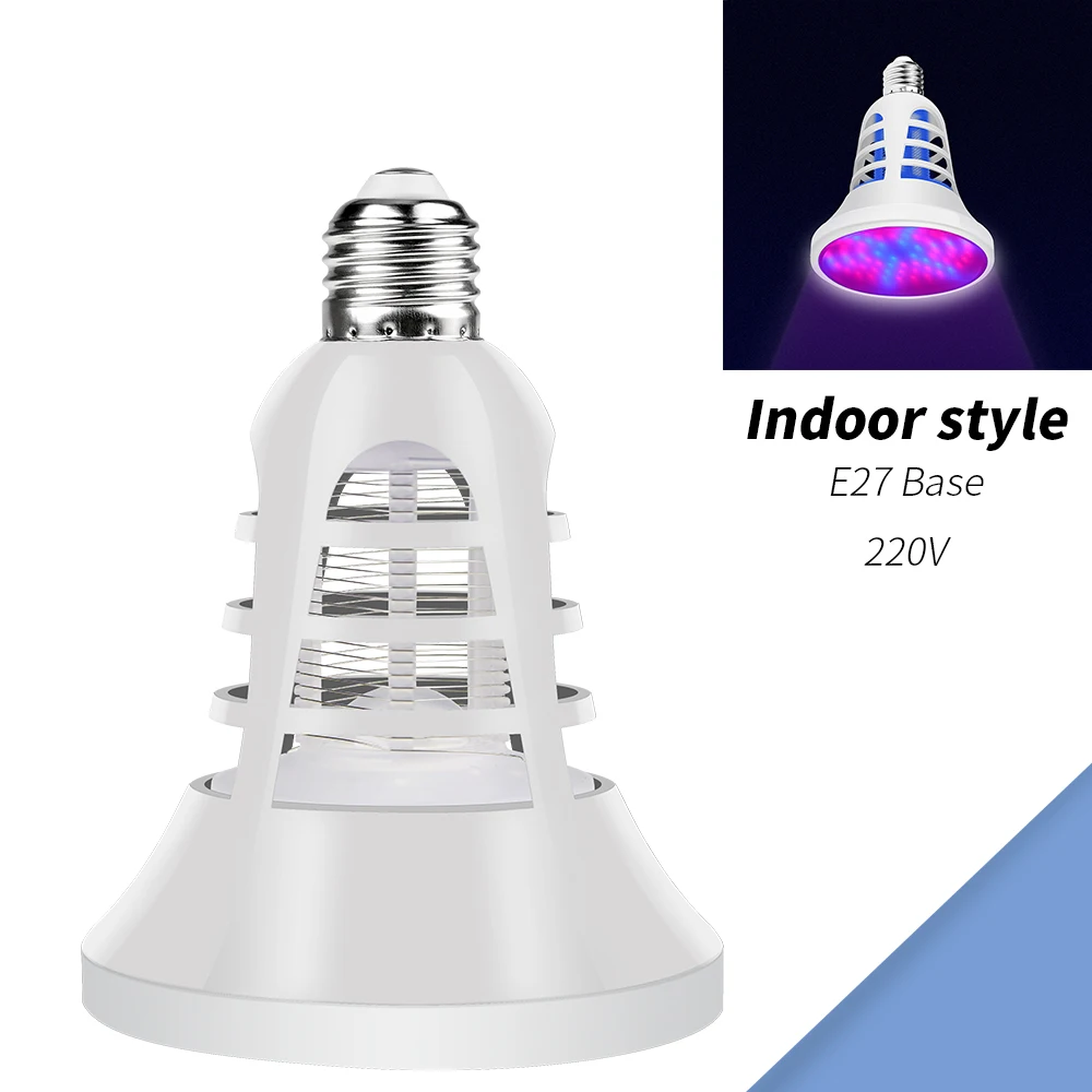 

Grow LED Insect Killer Bulb E27 220V LED Mosquito Trap Pest Control Plant Light USB 5V Mosquito Lamp Indoor LED Grow Light 110V