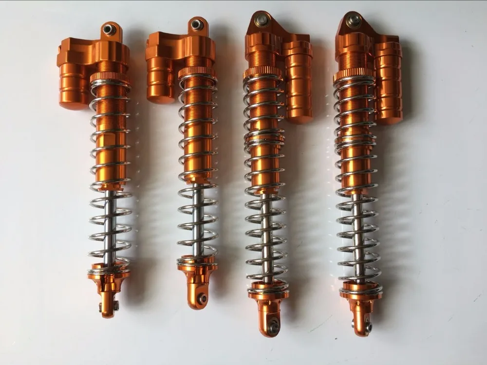 

CNC Alloy 8mm absorber Shock piggyback with Cap spring for baja HPI Rovan KM