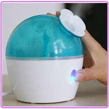 Mini Portable Led Light Cool Ionic Nano Mist Spray Face Sauna Steamer Facial Humidifier Freee Shipping