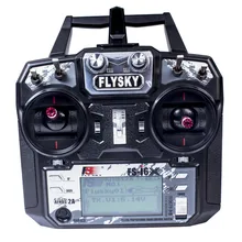 FS i6X AFHDS 2A 2 4GHz Radio System Transmitter with FS A8S Receiver for RC Quadcopter