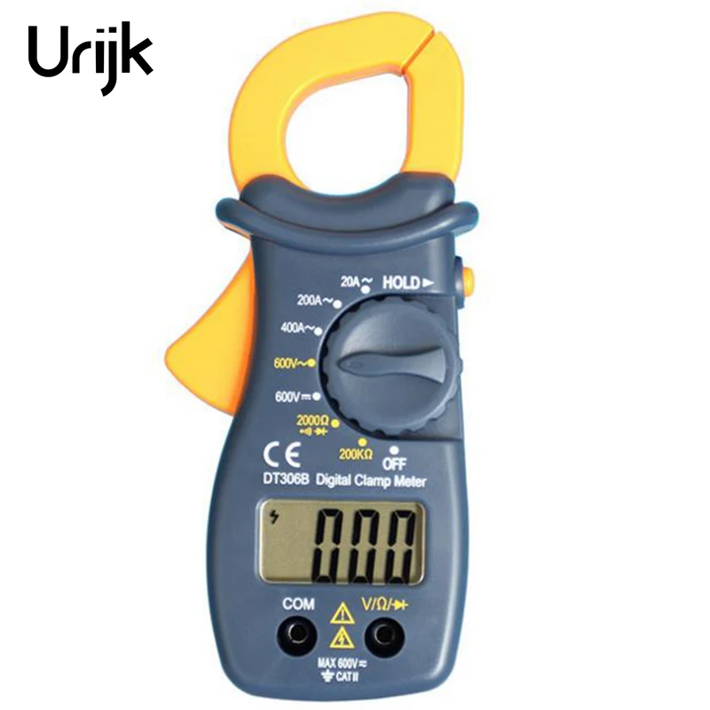 Urijk DT306B Current Clamps Protection Digital Clamp Universal Meter