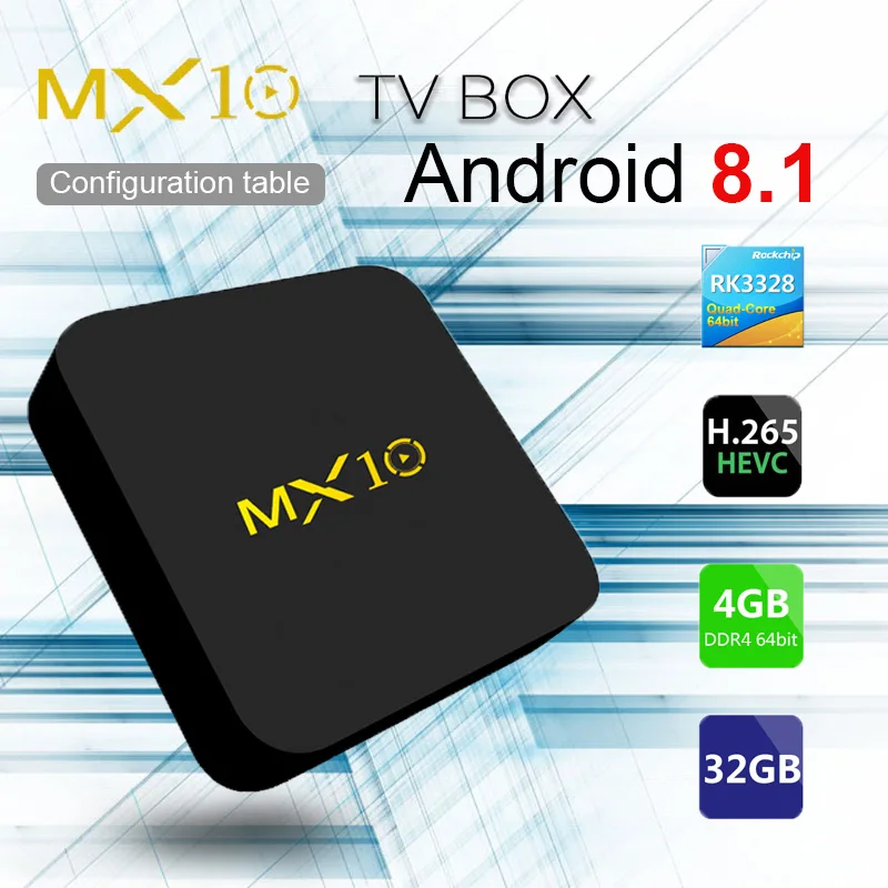 MX10 4 GB RAM 32 GB ROM الروبوت 8.1 التلفزيون مربع HDMI 2.0 RK3328 رباعية النواة 2.4 Ghz WIFI BT4.0 قمة مجموعة مربع 17.4 الذكية 4 K مشغل الوسائط MX10 4 GB RAM 32 GB ROM الروبوت 8.1 التلفزيون مربع HDMI 2.0 RK3328 رباعية النواة 2.4 Ghz WIFI BT4.0 قمة مجموعة مربع 17.4 الذكية 4 K مشغل الوسائط
