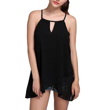 Women’s Sleeveless Tank Solid Lace Top Shirts Crew Vest New New Summer Women Blouse Loose Shirt Tops Camis Plus Size 3xl 960