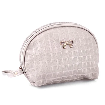 

Travel Cosmetics Bag Women Casual Makeup Bags Leather Makeup Set Pouch Toiletry Organizer Case Portable Storage High Quality