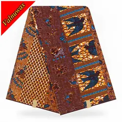 Высокое качество hollandais воск африканская ткань Анкара ткань голландский воск принты ткань супер воск hollandais 6 ярдов для рождества YBGAQ
