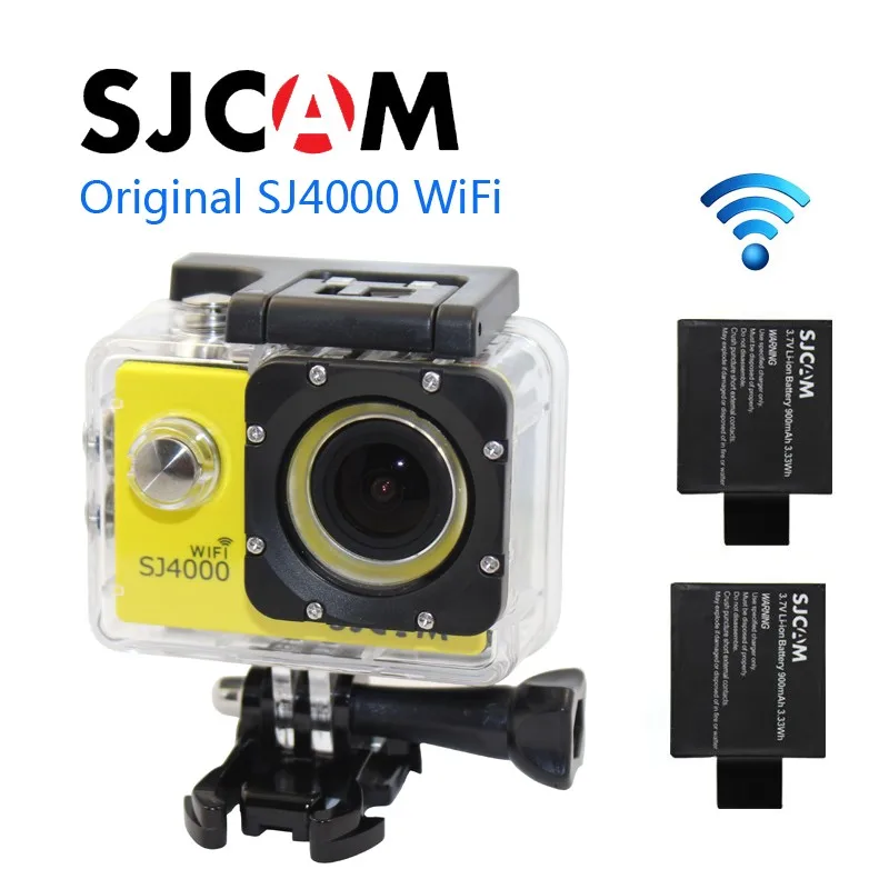 SJCAM SJ4000 Wi-Fi 1080 P Full HD Дайвинг 30 м Водонепроницаемый Спорт действий Камера+ дополнительная 1 шт. батареи