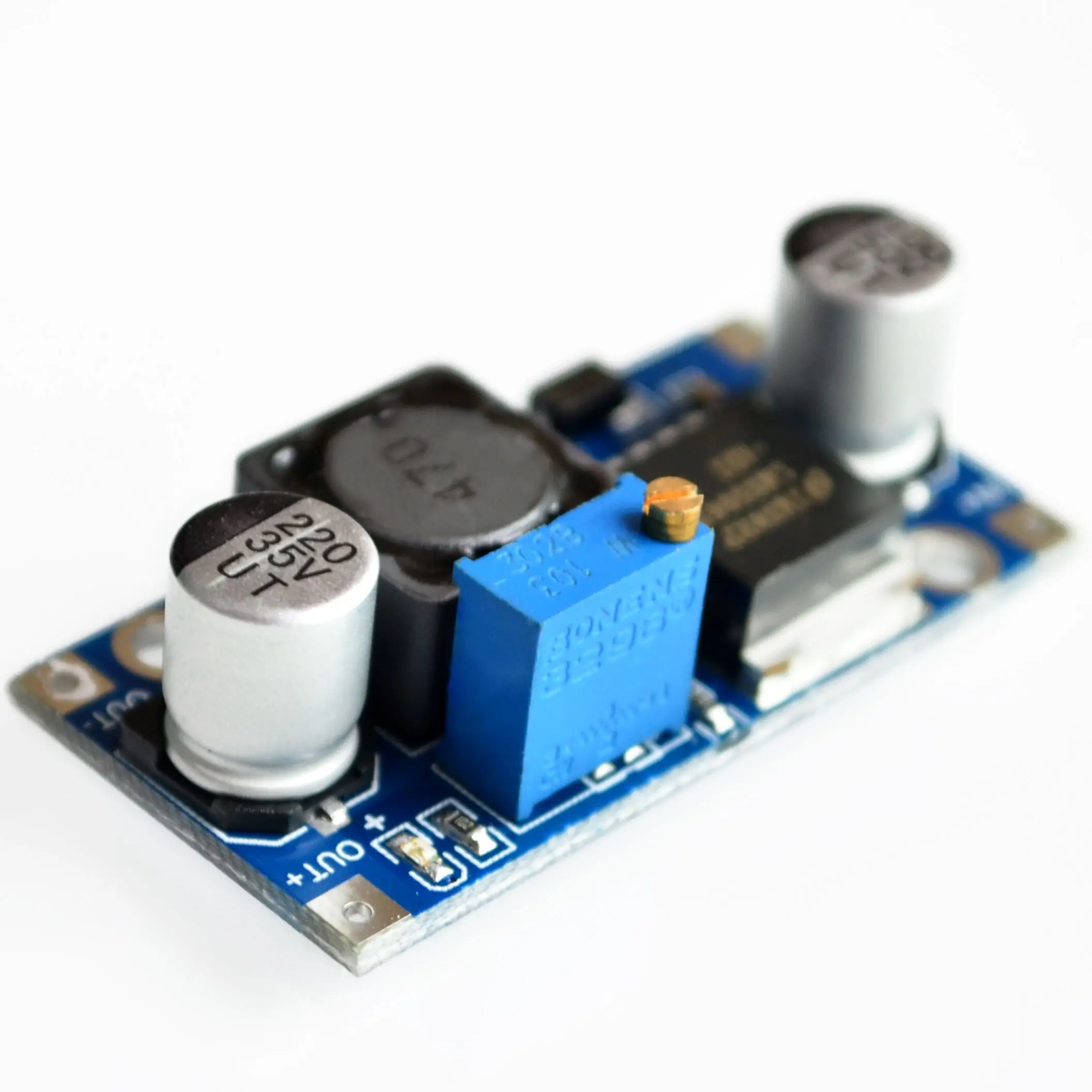 Высокое качество 3A Регулируемый DCDC LM2596 LM2596S вход 4V 35V Выход 1 23 V 30V dc понижающий
