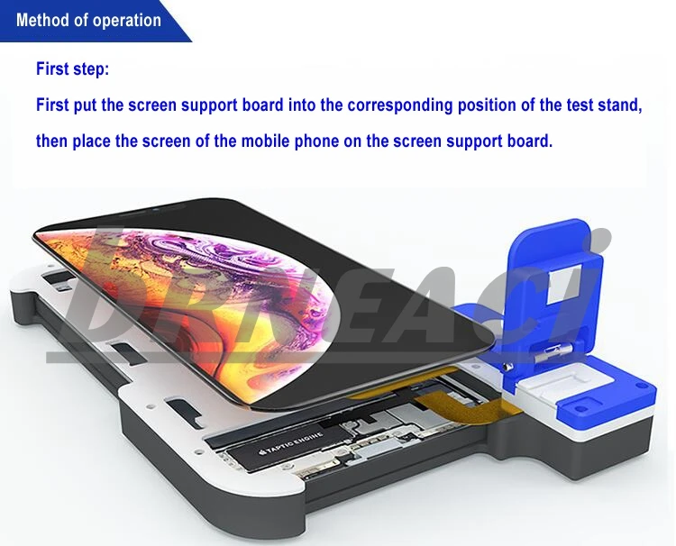 Brneaci JC экран тестовая Рамка для iPhone X XS XSMAX TP Solderless Touch lcd многофункциональная тестовая стойка TTP-X XS XSMAX