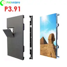 Передний светодиодный дисплей p3.91 настенное крепление тип светодиодная вывеска светодиодная доска для оснастки центра железнодорожной станции аэропорта