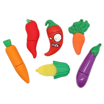 

usb flash vegetables style pen drive 32GB 64GB minions usb stick memory disk merry christmas usb cle clef usb pendrive cartoon