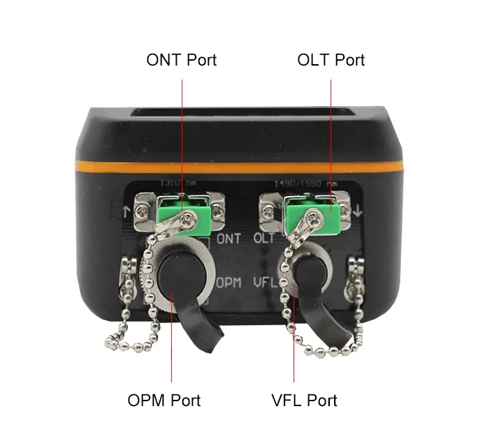 PON оптический Мощность метр с 1 МВт VFL и оптический Мощность метр для EPON GPON xpon OLT-ОНУ 1310 /1490/1550nm tm70b-ov1