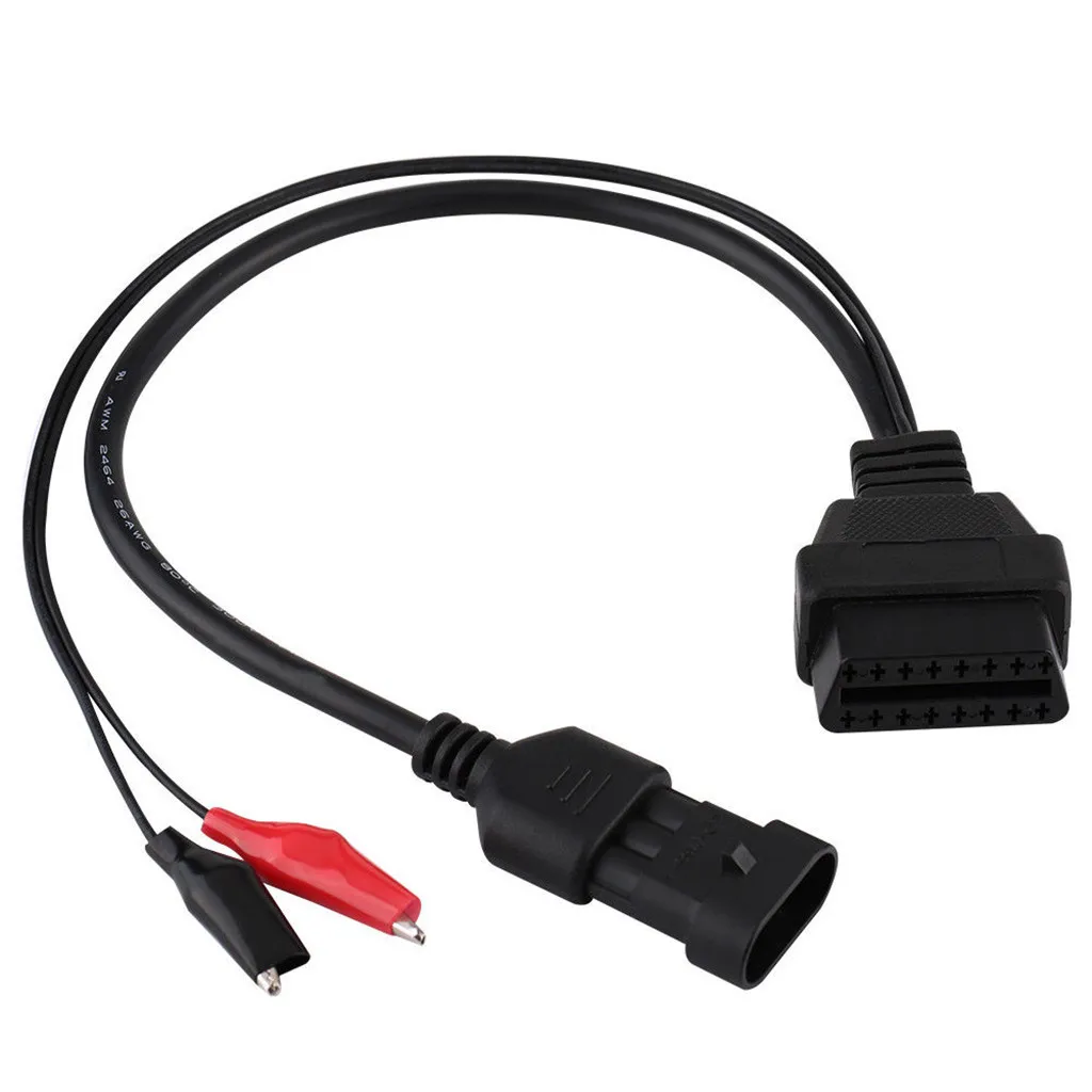 Для Fiat Alfa для Lancia 3 Pin до 16 Pin OBD2 разъем адаптера диагностический кабель US# SMT0422