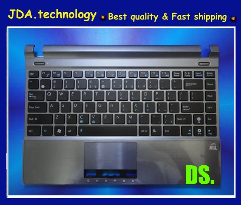 Wellendorff / серый верхняя крышка C оболочка для ASUS U24 U24E U24E-1A США клавиатура Упор для рук topcase C крышка