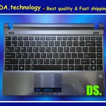 Wellendorff / серый верхняя крышка C оболочка для ASUS U24 U24E U24E-1A США клавиатура Упор для рук topcase C крышка