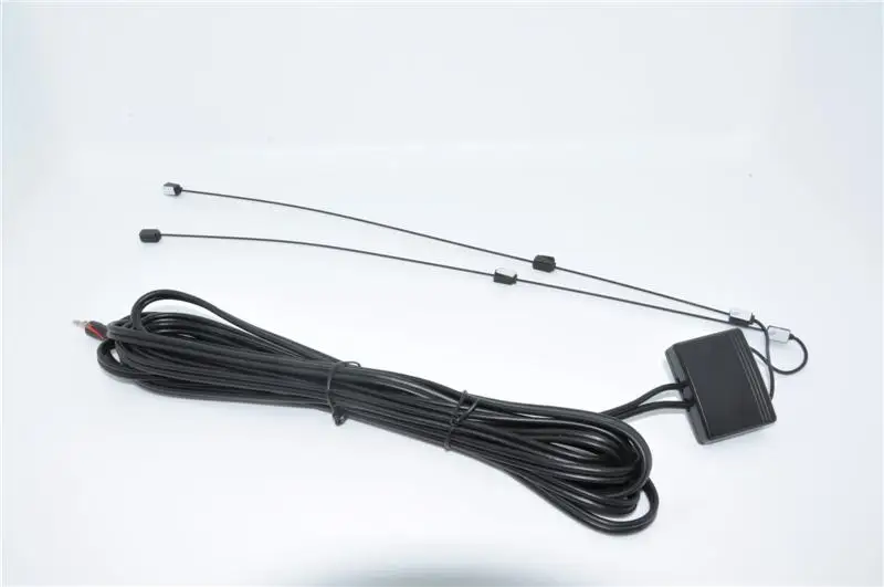 DC3.5 Разъем Автомобильная аналоговая антенна автомобильная антенна для аналогового ТВ со встроенным усилителем сигнала Автомобильная ТВ антенна автомобильная аналоговая антенна